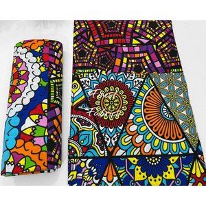 Ankara Fabric African Print Fabric Ankara Fabric By The Yard 100% Cotton Fabric